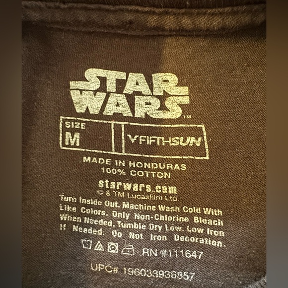 Star Wars The Mandalorian Grogu "This Is The Way" Graphic T-Shirt Men's size M - Picture 8 of 8